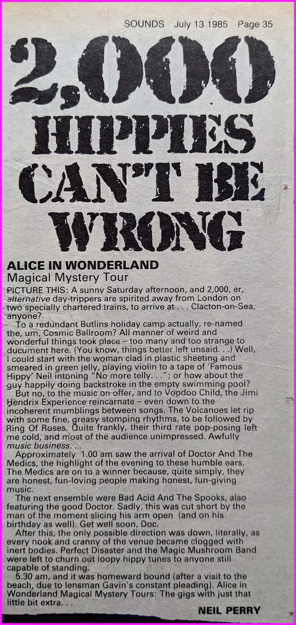 Alice In Wonderland Mystery Trip 3 Review (Sounds Magazine)