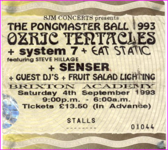 The Pongmaster Ball 1993