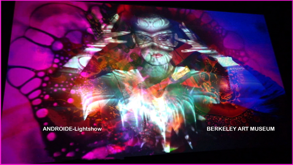 Berkeley BAMPFA Museum 
Analog Light Show Festival May 2017