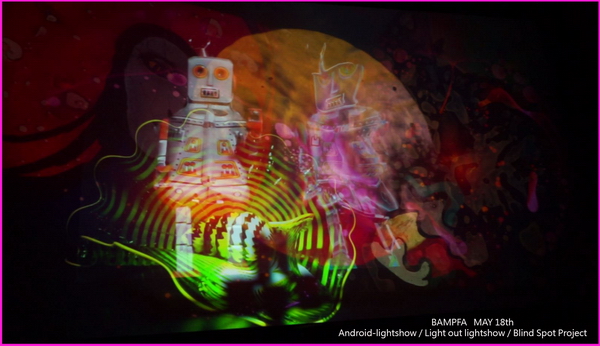 Berkeley BAMPFA Museum 
Analog Light Show Festival May 2017