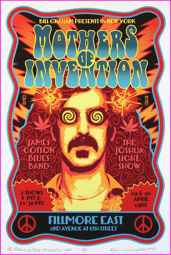 1968 Mothers of Invention at Fillmore East