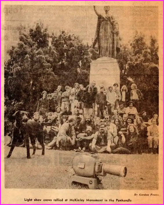 Light Artists Guild members 1969, Golden Gate Park