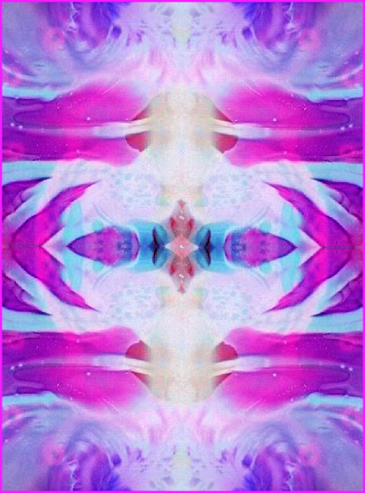 Rainbow Puddle Liquid Light