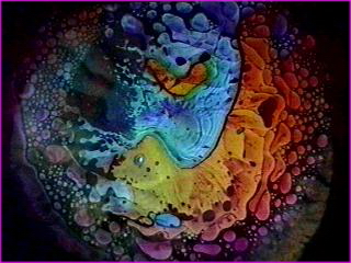 Rainbow Puddle Liquid Light