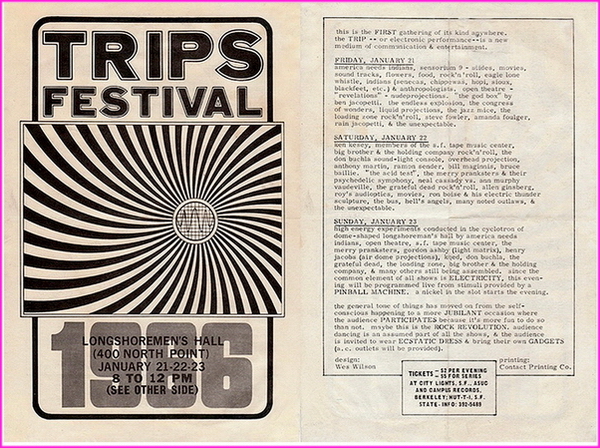1966 Trips Festival Longshoremans Hall, San Francisco