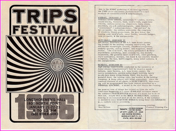 1966 Trips Festival Longshoremans Hall, San Francisco