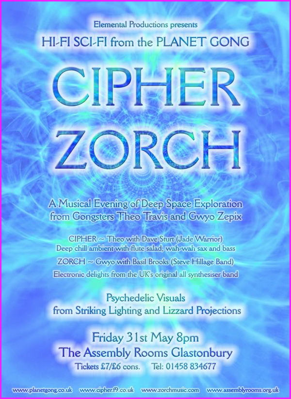 Cipher and Zorch 2002 Glastonbury Assembly Rooms
